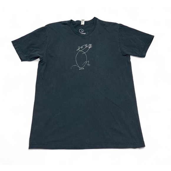 Adult Swim Other - Adult Swim 12 oz Mouse Shirt Mens Large Black Vintage 2005 Cartoon Network Tee